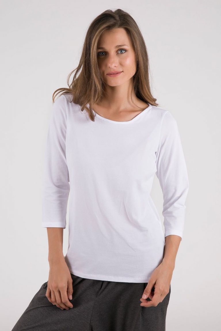 בגדי יוגה חולצת צאקרה חולצת-צאקרה