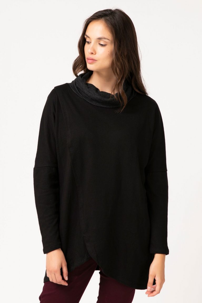 cotton חולצת גחלית חולצת גחלית