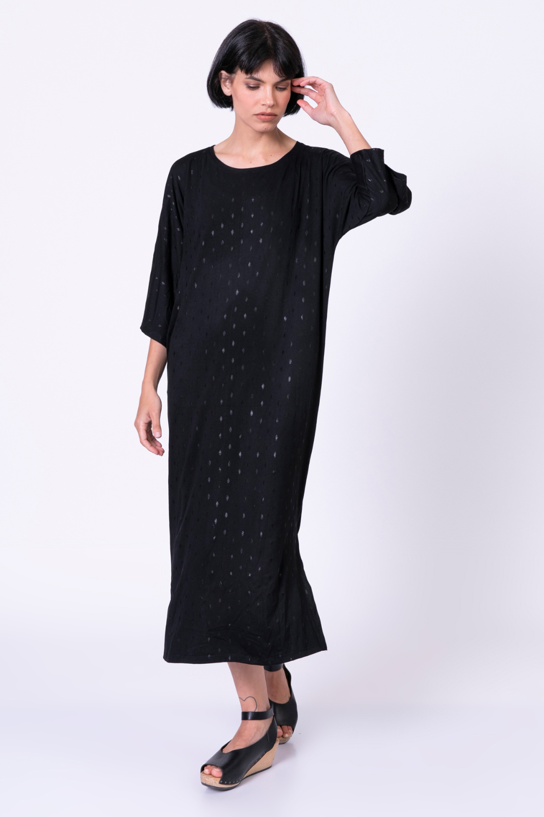 Natural שמלת כפתן שמלת כפתן