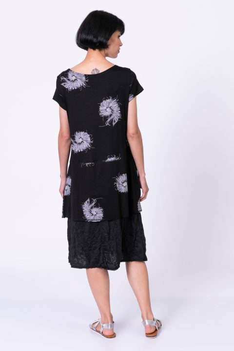 Black Friday שמלת קווים שמלת קווים