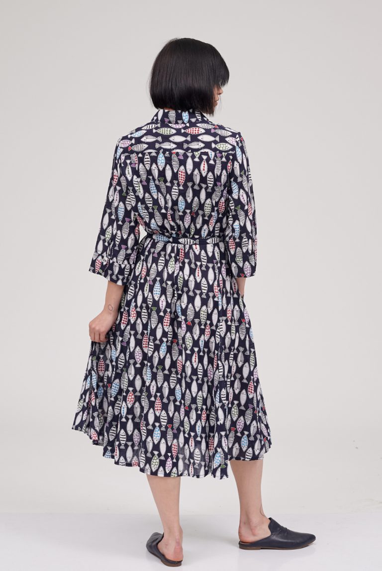 Natural שמלת בקרדי שמלת בקרדי