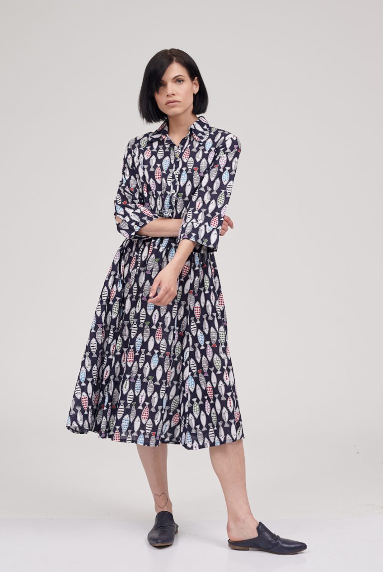 Natural שמלת בקרדי שמלת בקרדי