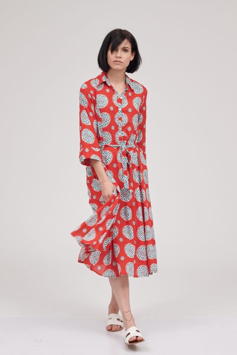 Natural שמלת בקרדי שמלת בקרדי