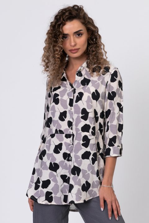 Natural חולצת ארמניק חולצת ארמניק