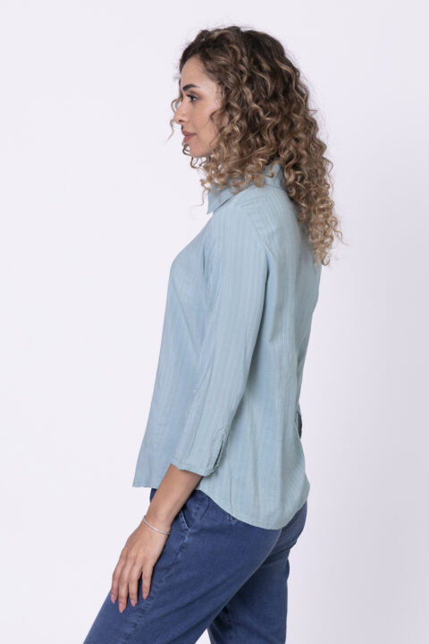 Natural חולצת שאטו חולצת שאטו