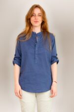 חולצת UNISEX אביב - נייבי