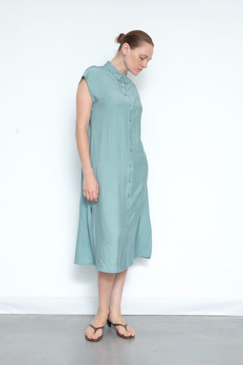 שמלת מקסי אלמוגים - סלדין